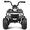 Kids Electric Ride-on ATV 6V Battery Powered 4 Wheeler Quad Car Toy with LED Headlights, Music & MP3 Player