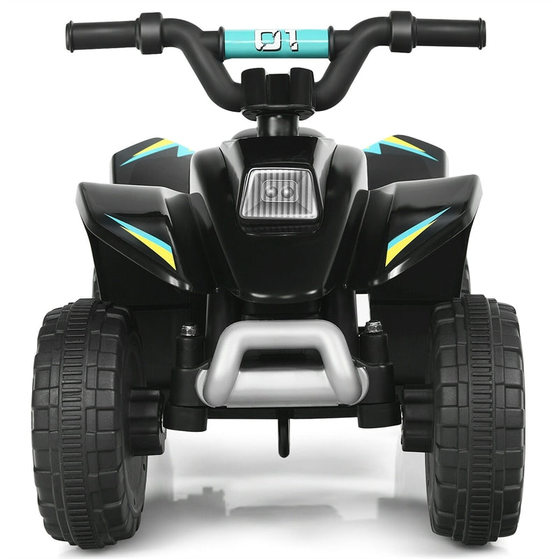 6V Kids Ride-on ATV Quad Mini 4 Wheeler Battery Powered Off-Road Vehicle with Anti-Slip Wheels