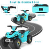 6V Kids Ride-on ATV Quad Mini 4 Wheeler Battery Powered Off-Road Vehicle with Anti-Slip Wheels