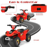 6V Kids Ride-on ATV Quad Mini 4 Wheeler Battery Powered Off-Road Vehicle with Anti-Slip Wheels