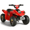 6V Kids Ride-on ATV Quad Mini 4 Wheeler Battery Powered Off-Road Vehicle with Anti-Slip Wheels