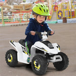 6V Kids Ride-on ATV Quad Mini 4 Wheeler Battery Powered Off-Road Vehicle with Anti-Slip Wheels