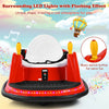 12V Electric Kids Ride On Bumper Car 360° Spin Toddler Bumper Car with Remote Control, Dual Joysticks & Flashing Lights