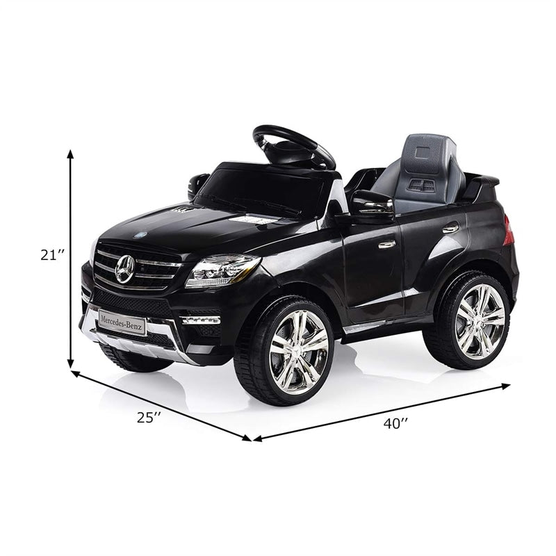 Kids Ride on Car 6V Licensed Mercedes Benz ML350 Battery Powered Electric Vehicle with Remote Control