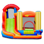 6 in 1 Kids Inflatable Water Slide Jumping Castle Splash Pool without Blower