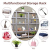 5-Tier Steel Freestanding Shelving Unit 72 Inch Adjustable Garage Storage Rack Open Display Shelf Unit