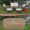 7 Piece Rattan Patio Sofa Set Wicker Furniture Set with 2 Coffee Tables, 2 Ottomans, Seat & Back Cushions, Outdoor Conversation Set for Garden Yard