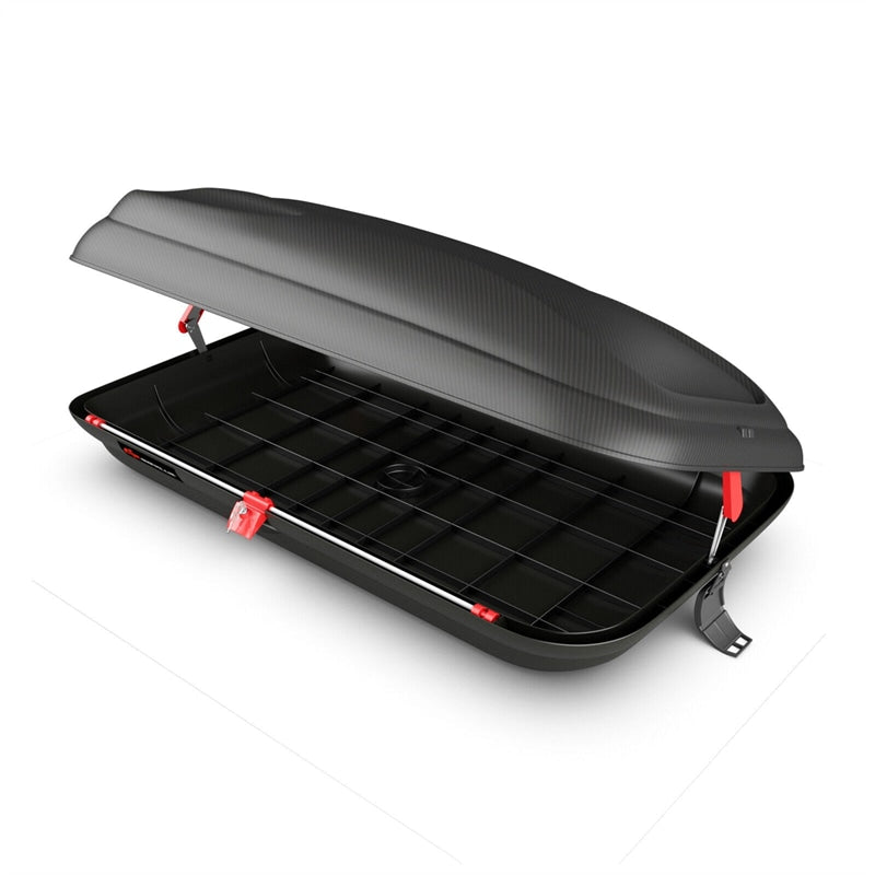 8.83 Cubic Ft Heavy Duty Hard Shell Rooftop Cargo Carrier Car Roof Box with Security Keys