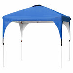 8' x 8' Outdoor Pop-up Canopy Tent Height Adjustable with Roller Bag