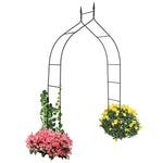 Gothic Metal Rose Arch Garden Arbor Outdoor Wedding Arch Pergola Arbor for Climbing Plant