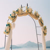 Gothic Metal Rose Arch Garden Arbor Outdoor Wedding Arch Pergola Arbor for Climbing Plant