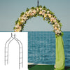 Gothic Metal Rose Arch Garden Arbor Outdoor Wedding Arch Pergola Arbor for Climbing Plant