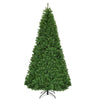 9FT Pre-lit Multicolor Christmas Tree Hinged Artificial Xmas Tree with 1000 LED Lights & Metal Stand