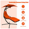 Hanging Chaise Lounge Hammock Outdoor Lounge Chair Swing Chair with Pillow