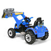 Kids Ride On Excavator Dumper Truck 12V Battery Powered Ride On Construction Vehicle with Front Loader Shovel