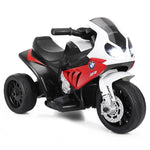 Kids Ride on Motorcycle Licensed BMW 6V Battery Powered 3-Wheel Motorcycle Car Toy with Lights & Music