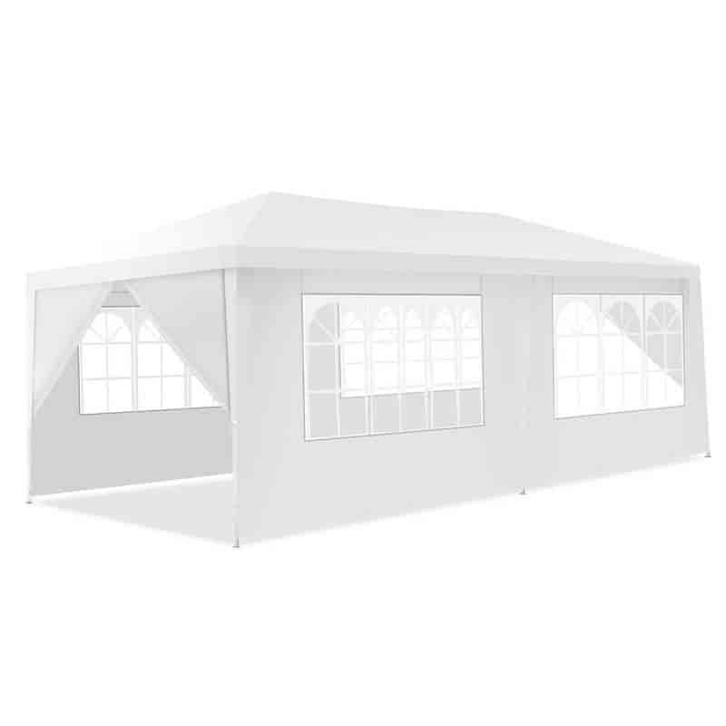 10' x 20' 6 Sidewalls Canopy Tent with Carry Bag - Bestoutdor