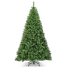 7.5FT Unlit Artificial Christmas Tree Premium Hinged Spruce Full Xmas Tree 1346 Branch Tips with Solid Metal Stand for Holiday Decor