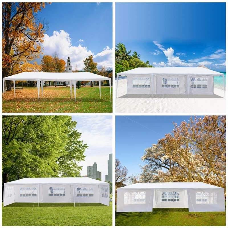 10' x 30' Outdoor Canopy Tent with Side Walls - Bestoutdor