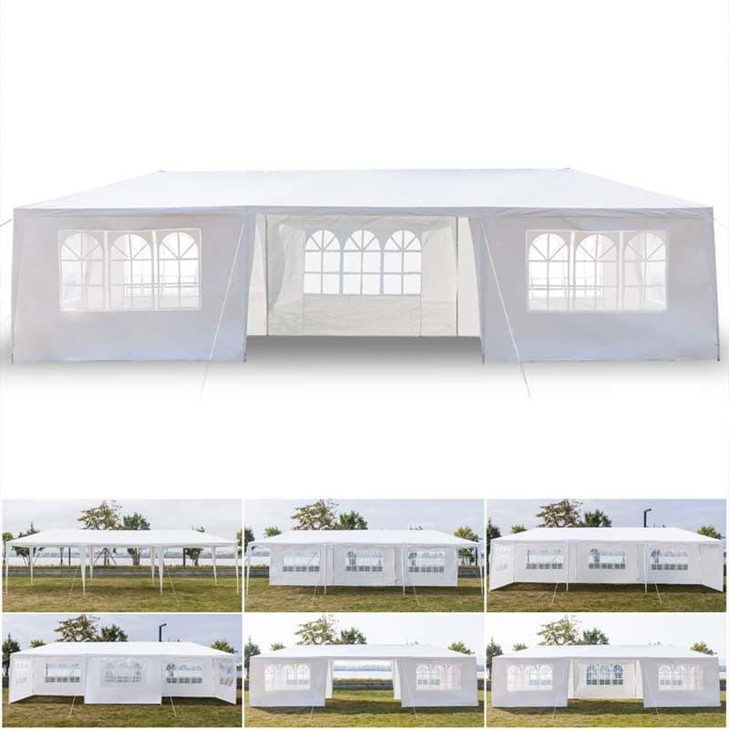 10' x 30' Outdoor Canopy Tent with Side Walls - Bestoutdor