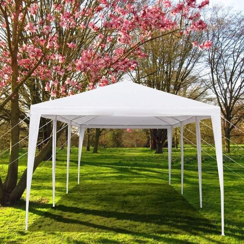 10' x 30' Outdoor Party Wedding 5 Sidewall Tent Canopy Gazebo - Bestoutdor