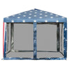 10’ x 10’ Pop-up Canopy Tent Flag Style - Bestoutdor