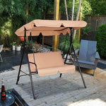 2 Person Weather Resistant Patio Canopy Swing - Bestoutdor