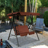 2 Person Weather Resistant Patio Canopy Swing - Bestoutdor