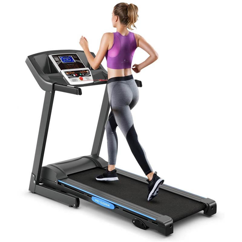 2.25 HP Folding Electric Treadmill Motorized Power Running Machine Exercise Home with LCD Display