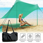 7' x 7' Family Beach Tent Canopy Sunshade