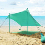 7' x 7' Family Beach Tent Canopy Sunshade