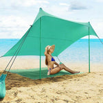 7' x 7' Family Beach Tent Canopy Sunshade