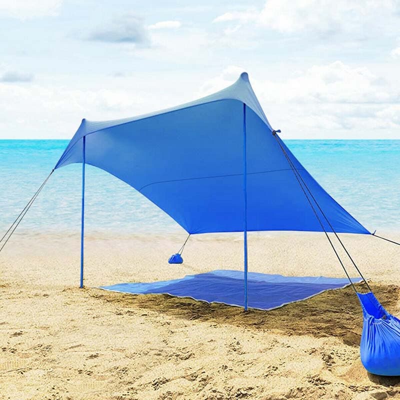 7' x 7' Family Beach Tent Canopy Sunshade