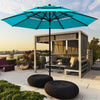 10ft 3 Tier Auto-tilt Patio Umbrella with Double Vented - Bestoutdor