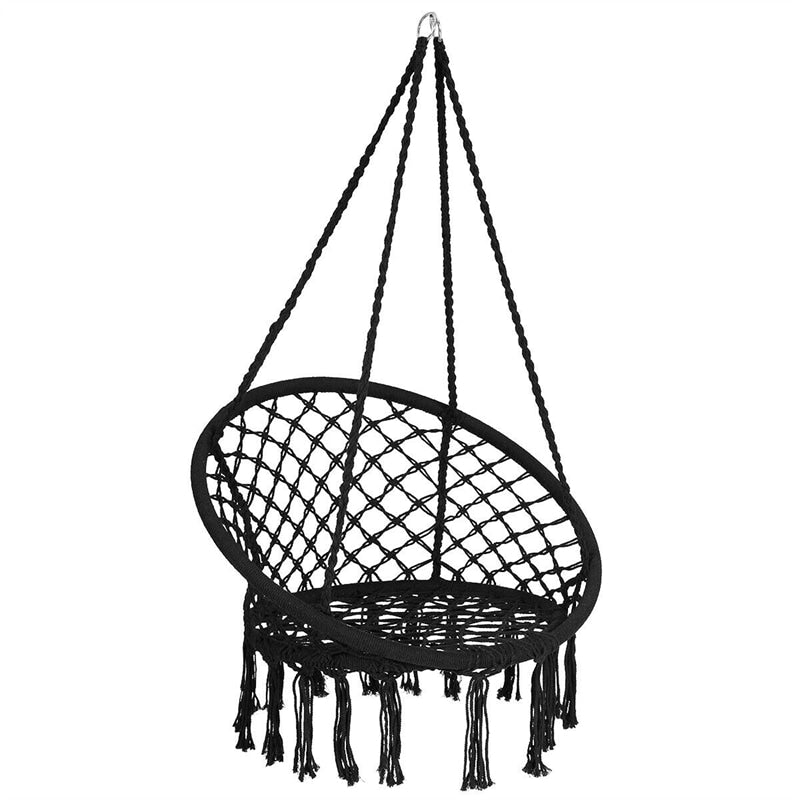 Cotton Rope Hanging Hammock Chair Macrame Swing Chair