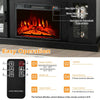 58" Electric Fireplace TV Stand for TVs up to 65", Modern Media Console with 23" Fireplace Insert & Remote Control