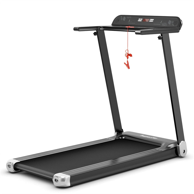 Folding Treadmill Superfit Compact Walking Running Machine with Smart APP Control & Bluetooth Speaker