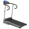 1100W Folding Treadmill Compact Motorized Running Jogging Machine Easy Assembly Electric Walking Machine with LCD Monitor & Heart Rate Sensor