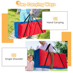 Giant Game Carrying Bag Storage Bag for 4-in-a Row Game with Durable Zipper & Ergonomic Handle