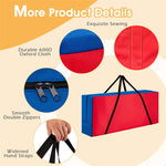 Giant Game Carrying Bag Storage Bag for 4-in-a Row Game with Durable Zipper & Ergonomic Handle