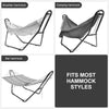 Adjustable Heavy-Duty Universal Hammock Stand - Bestoutdor