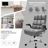 Ergonomic Office Chair Big & Tall Executive Chair Adjustable Height Desk Chair Swivel Upholstered Chair with Flip-up Arm & Thick Padding