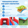 Inflatable Water Slide Crab Dual Slide Bounce House Splash Pool without Blower