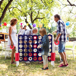 Jumbo 4-to-Score Giant 4-in-A-Row Game Outdoor Indoor Connect Four Game for Kids & Adults