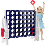 Jumbo 4-to-Score Giant 4-in-A-Row Game Outdoor Indoor Connect Four Game for Kids & Adults