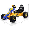 Kids Pedal Go Kart 4 Wheel Pedal Powered Car Ride On Car Toy with Adjustable Seat