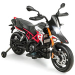 Kids Ride On Motorcycle 12V Aprilia Licensed Electric Dirt Bike with Training Wheels & Headlight