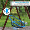 35.5" Inch Kids Indoor Outdoor Round Circle Saucer Swing - Bestoutdor