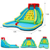 Inflatable Water Slide 15x12FT Mighty Waterslide Park Splash Pool with Dual Slides, Large Climbing Wall & 750W Air Blower for Kids Outdoor Indoor