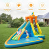 Inflatable Water Slide Giant Water Park Bouncy Castle for Kids Backyard Outdoor Indoor Fun with Splash Pool, Climbing Wall & 740W Blower